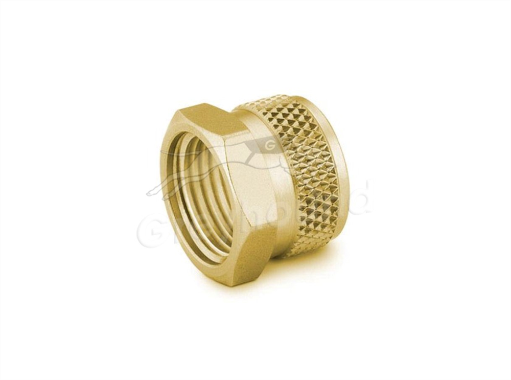 Picture of Knurled Nut 1/8" Brass Swagelok